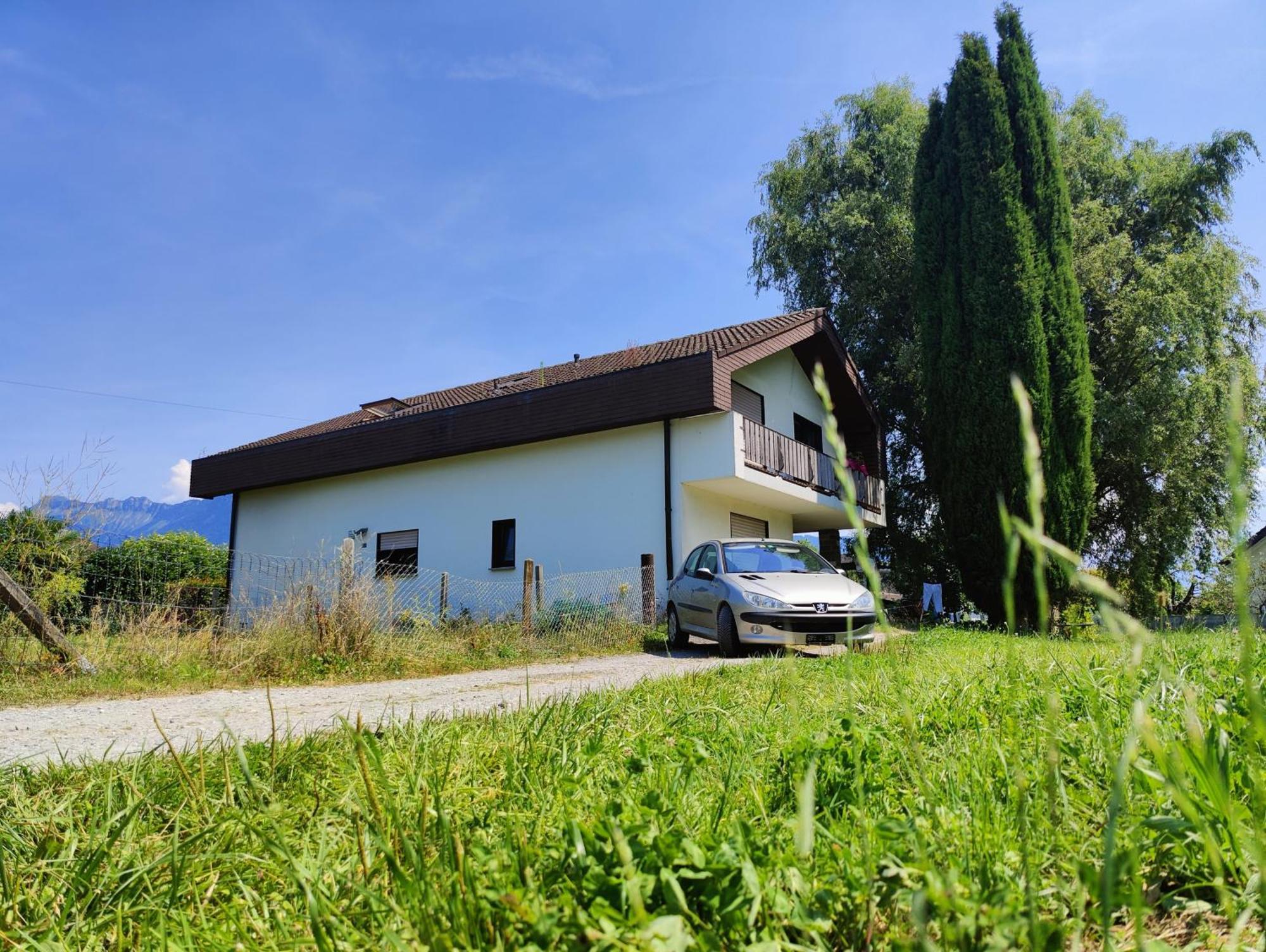 Hotel Wee Aroleid Port-Valais Exterior foto